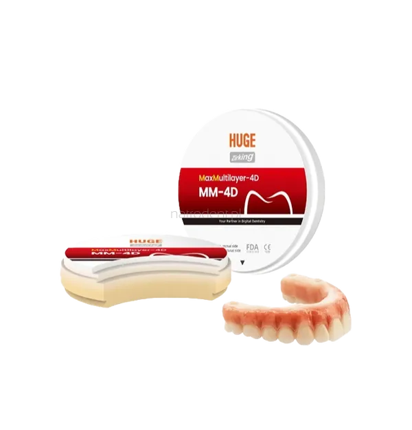 HUGE Zirconia Block 98x20mm 4D Prime - B3